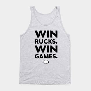 Win Rucks Win Games Rugby Forwards Coach Tank Top
